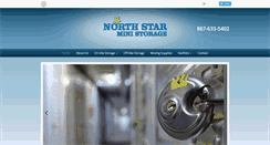 Desktop Screenshot of northstarstorage.ca