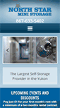 Mobile Screenshot of northstarstorage.ca